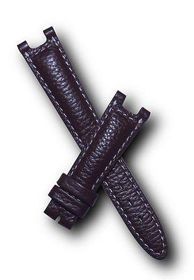 Brown Buffalo Grain Leather Strap with Buckle for TAG Heuer SEL - Main Image