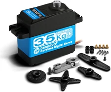 RC Servo 35Kg PRO Coreless Motor Servo Metal Gear Digital and Stainless Steel Ge