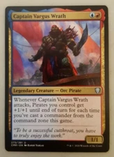 1x Captain Vargus Wrath Commander Legends Magic the Gathering MTG NM