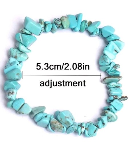 Crystal Gemstone Bracelet Bead Chakra Natural Stone Stretch Reiki Jewellery Gift - Picture 8 of 78