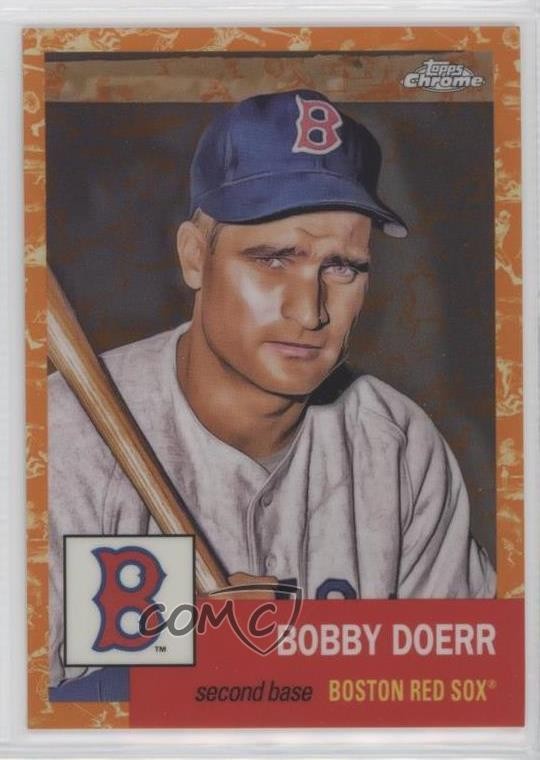 2022 Topps Chrome Platinum Anniversary 14/25 Bobby Doerr #212 HOF n0c