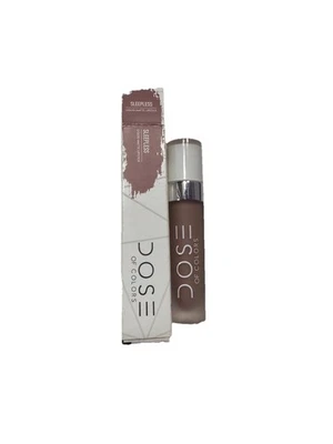 Dose of Colors Liquid Matte Lipstick Sleepless Matte full Size NIB Discontinued - Image 1 of 4