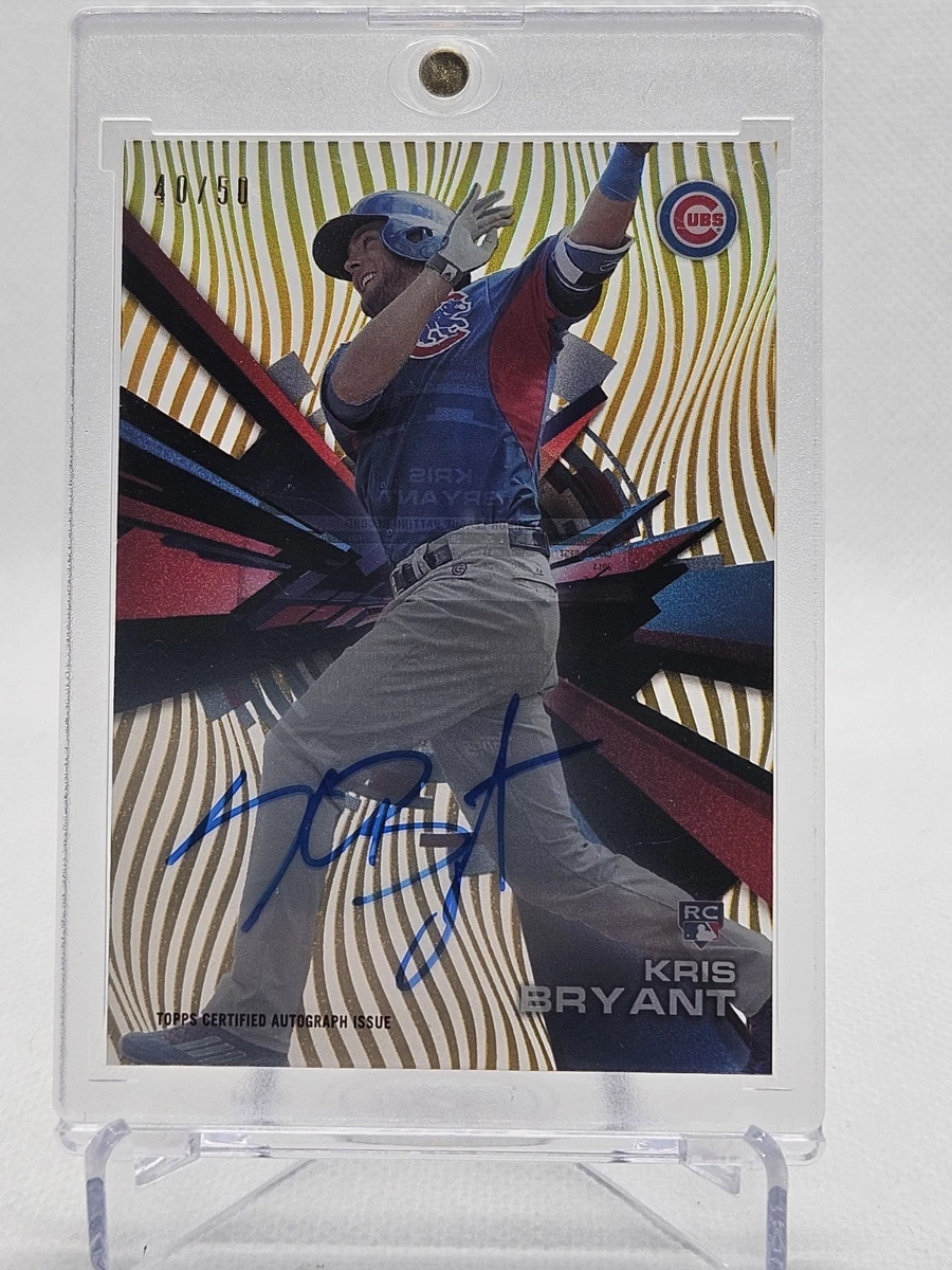 Kris Bryant Rookie Baseball Trading Cards for sale | eBay