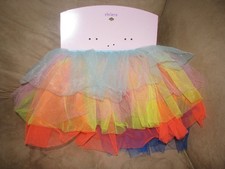 NWT little girls multi-colored tutu - one size fits most