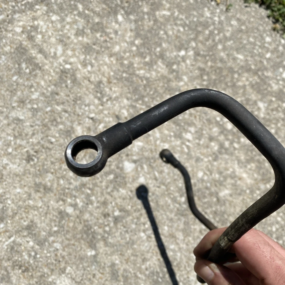 1994 Volvo 940 Turbo Original Turbo Oil Feed Hard Pipe Line B230ft - Image 3 of 4