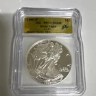 U.S. Mint 1997-P American Silver Eagle Proof 1 oz .999 ICG PR70 DCAM #6741160303