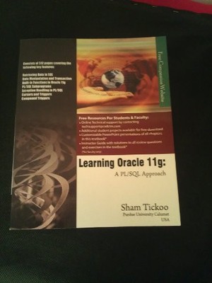 Learning Oracle 11g A PLSQL Ap - Paperback - GOOD