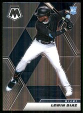 2021 Panini Mosaic #217 Lewin Diaz Miami Marlins 52967