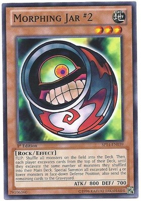 1 x Morphing Jar #2 - SP14-EN039 - Starfoil Rare - 1st Edition Near Mint, Englis