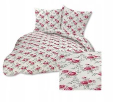Bettwäsche 160x200 cm Baumwolle, Motiv: Rosalie, 2-teilig