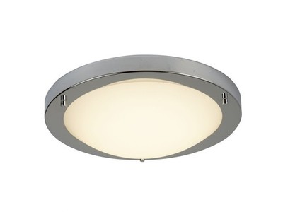 Searchlight 8702SS Geneva Satin Silver IP44 12W 600lm 3000K Unterputz Deckenleuchte