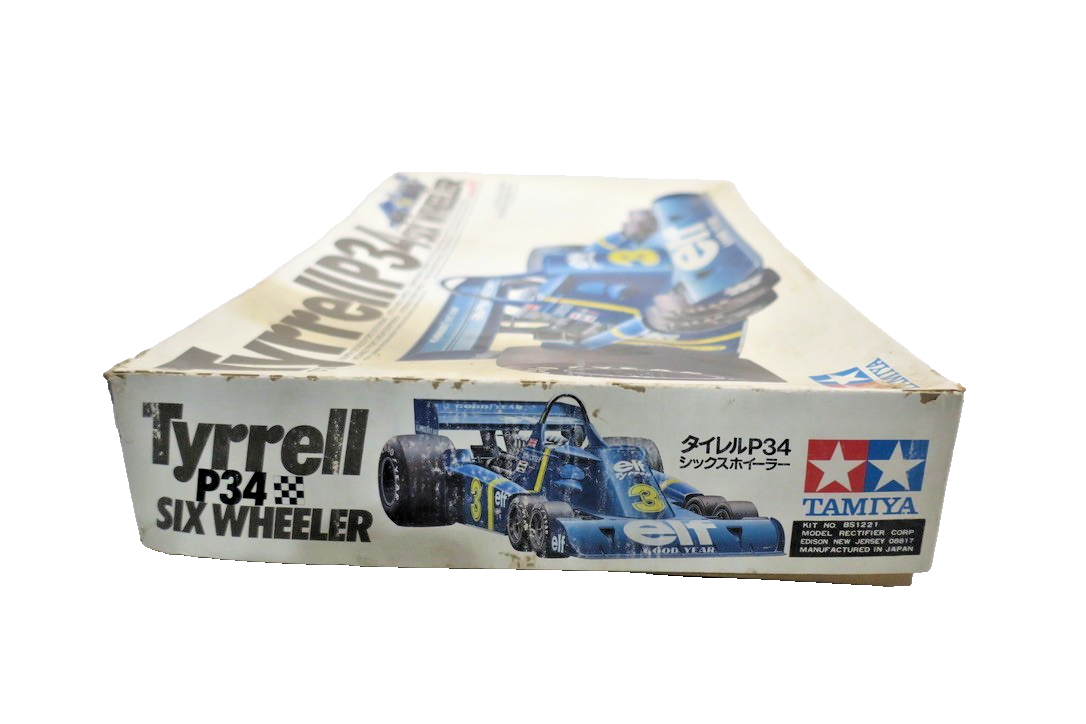 Tamiya Tyrrell P34 Six Wheeler Model Kit 1:12 BS1221 Formula one