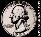 1956 Washington Quarter- Silver Choice Gem Proof Luster No Reserve #i5665
