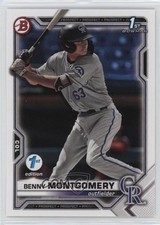 2021 Bowman Draft 1st Edition Benny Montgomery #BD-84 11if