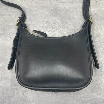 COACH 9950 Vintage Janice Legacy Crossbody Bag Purse Dark Navy