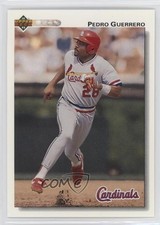 1992 Upper Deck Pedro Guerrero #357 12ps