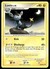LUXIO 43/99 UNCOMMON ARCEUS POKEMON LP