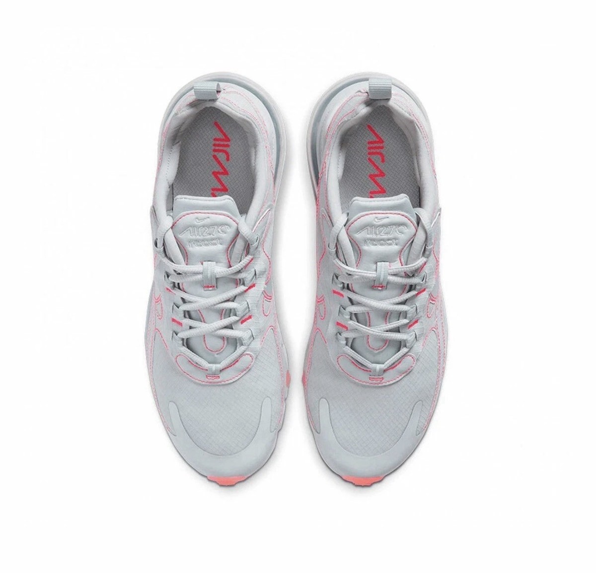 Nike Air Max 270 React SP White‎ Flash Crimson Sneakers CQ6549-100 - Size 10 Buy Nike Air Max 270 React SP Mens CQ6549 (uk 11 us 12 eu 46  main image 2