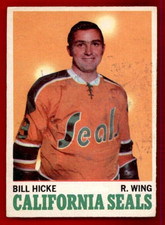 1970-71 O-Pee-Chee #76 Bill Hicke VG