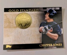 2012 Topps Baseball Gold Standard Insert - Chipper Jones #GS-35 VG Braves