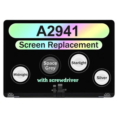 NON-OEM REPLACEMENT LCD Screen Full Display Assembly for Apple Macbook Air A2941 M2 2023 EMC8301 NEW
