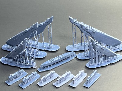 Phase Hangar 1/48  48066  F/A-18E/F/G Super Hornet Weapons Pylons with Dog Ears