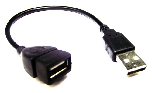 From OZ Quality 1PC 15CM USB 2.0 Male to USB 2.0 Female Extension Cable Cord +FP - Picture 2 of 3