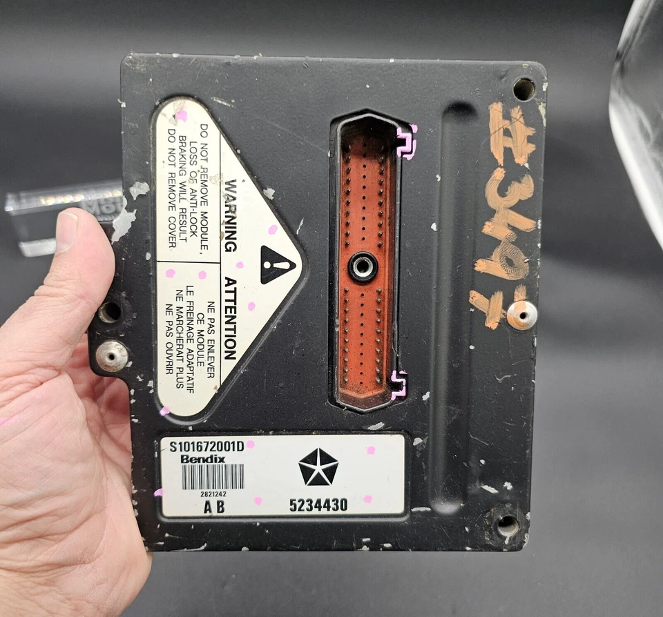 Módulo de control antibloqueo ABS 1991-1992 Eagle Premier S101672001D 5234430 OEM Foto 2 de 4