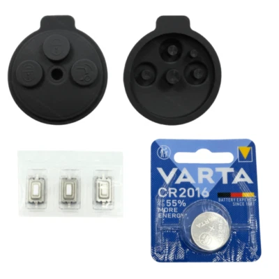 KONIKON Auto Schlüssel Tastenfeld Reparatur Set passend für Smart 450 451 Fortwo Forfour