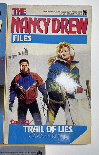 Vtg Lot 5 Nancy Drew Case Files Paperback Books - Picture 4 of 9