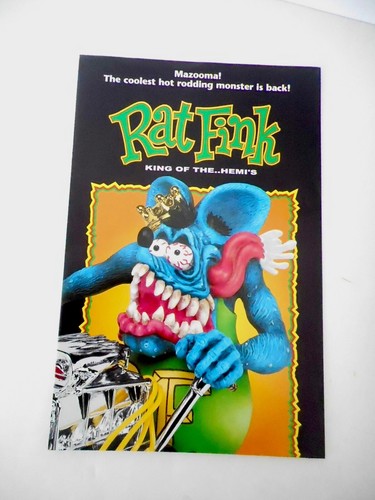 BROCHURE ONLY Danbury Mint - Rat Fink King Of The Hemi's