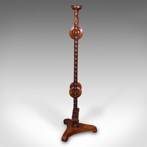 Antique Wool Winder Stand, English, Walnut, Adjustable Yarn Swift, Victorian - Picture 4 of 10