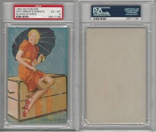 W424-2d Mutoscope, Glorified Glamour Girls, 1940, Disturbing Ele, PSA 6 EXMT
