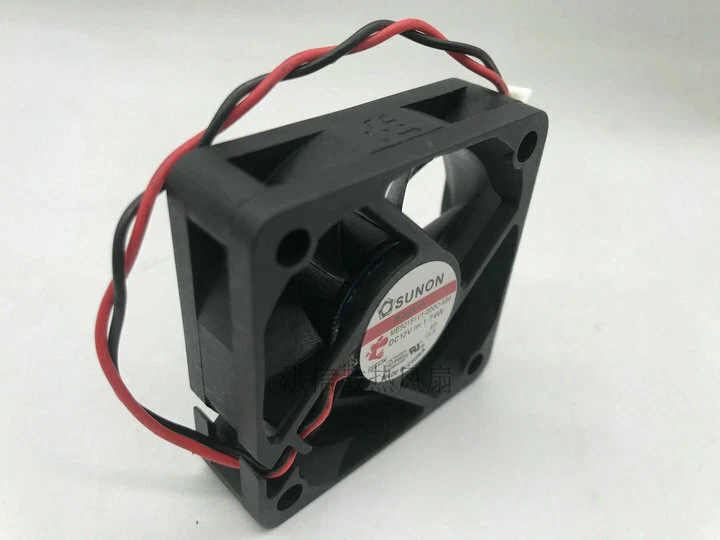 SUNON ME50151V1-000C-A99 50*50*15MM 5CM DC12V 1.74W 2Pin Cooling Fan - Image 2 of 3