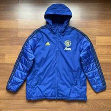 MANCHESTER UNITED ADIDAS 2019/2020 TRAINING WINTER JACKET SIZE "XL" DX9049