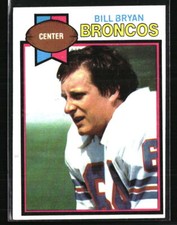 Bill Bryan 1979 Topps #363 Football Card