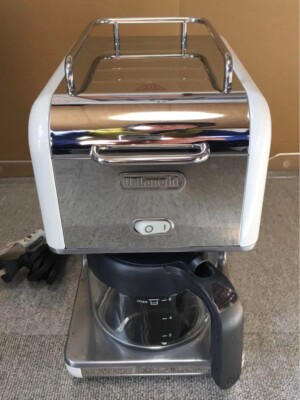 DeLonghi kMix CMB6-WH WHITE Drip Coffee Maker 6Cups From Japan