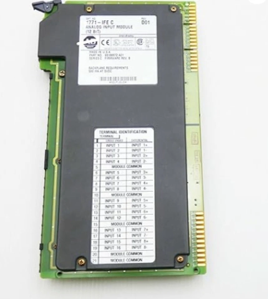 New Sealed AB 1771-IFE /A PLC-5 Analog Input Module 1771-IFE PLC Free Shipping - Image 2 of 4