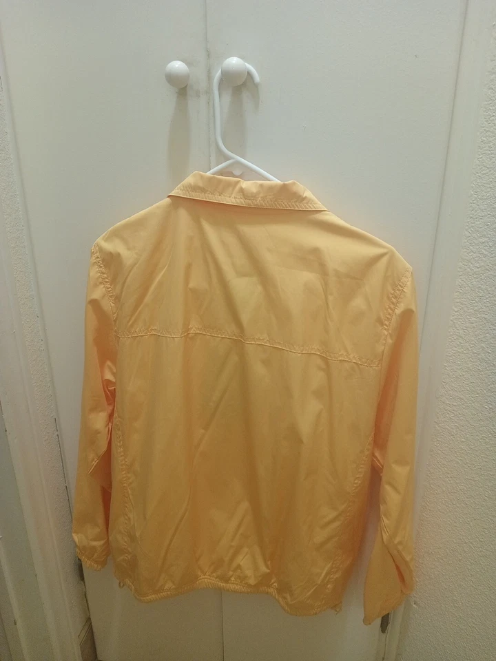 Conjunto de chaqueta y pantalones deportivos Catalina vintage de nailon amarillo con cremallera completa años 80 pequeños Foto 2 de 4