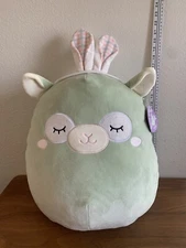 NEW with tags Squishmallow 21 inch Miley the Easter Llama with Bunny Ears