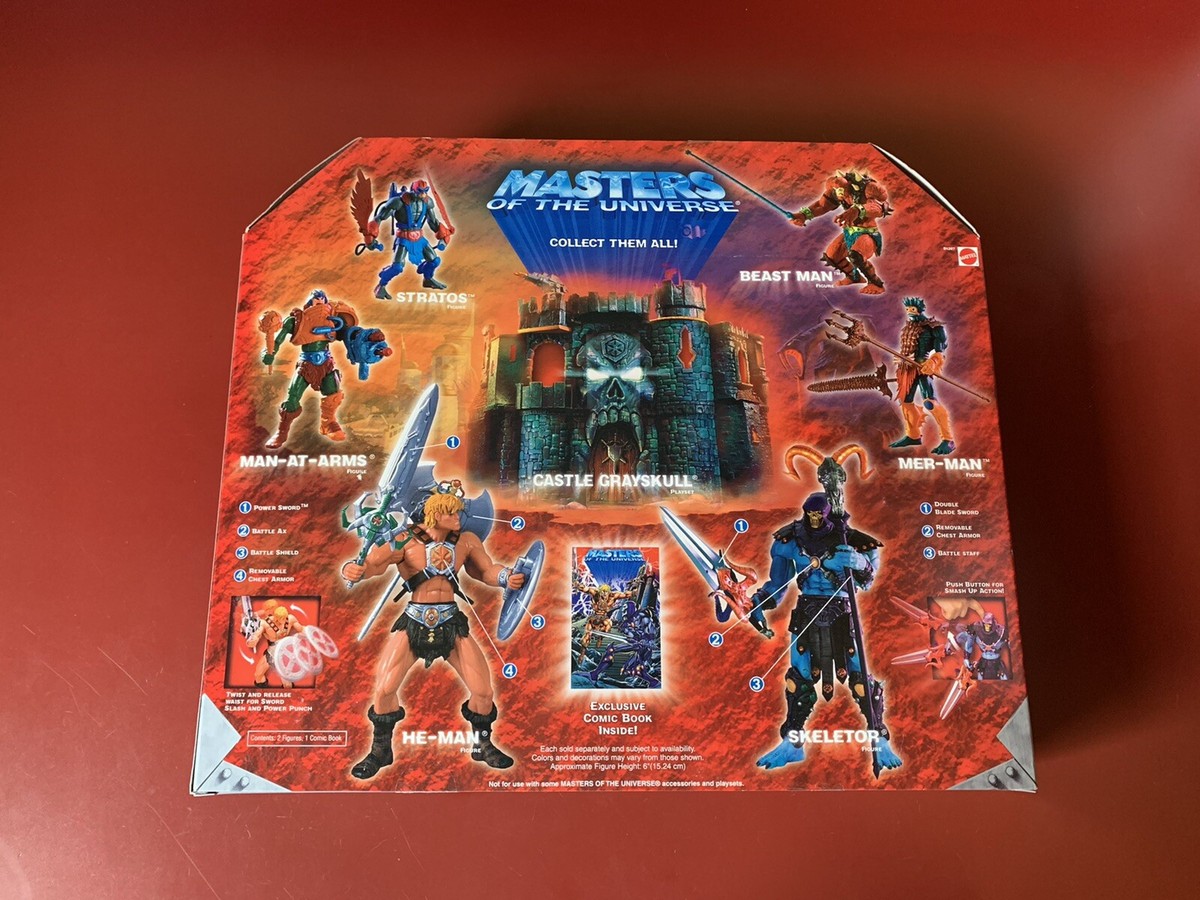 Masters of the Universe MOTU - HE-MAN VS. SKELETOR Gift Set