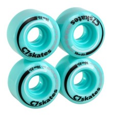 C7skates Pack of 4 Premium Quad Roller Skate Wheels