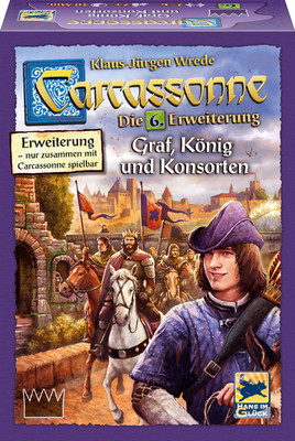 Hans im Glück Carcassonne 6. Erweiterung Graf König und Konsorten HIGD0106