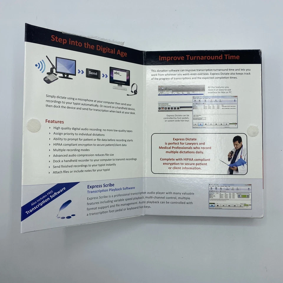 NCH Software Digital Dictation Express Dictate RET-DIC001 - Image 3 of 4