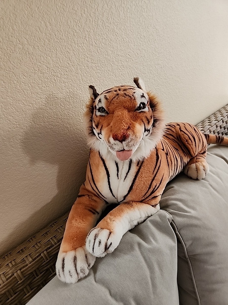 Best Made Toys Realistic Tiger Plush Large Jumbo Stuffed  display picture 1