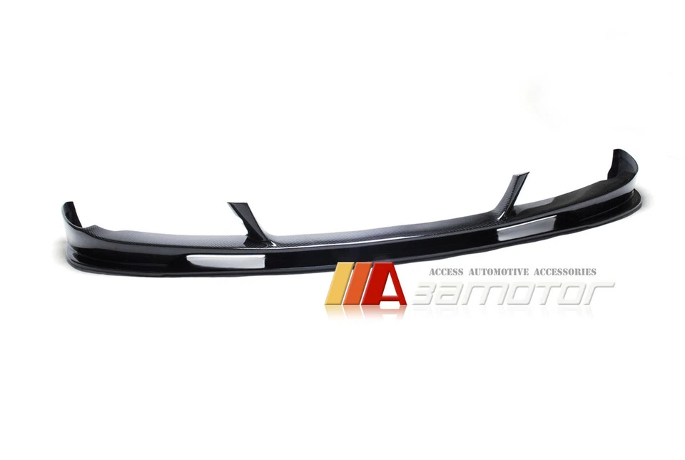Carbon Fiber Front Lip Spoiler fits 2011-14 BMW F10 Pre-LCI Sedan Normal Bumper Foto 2 de 3