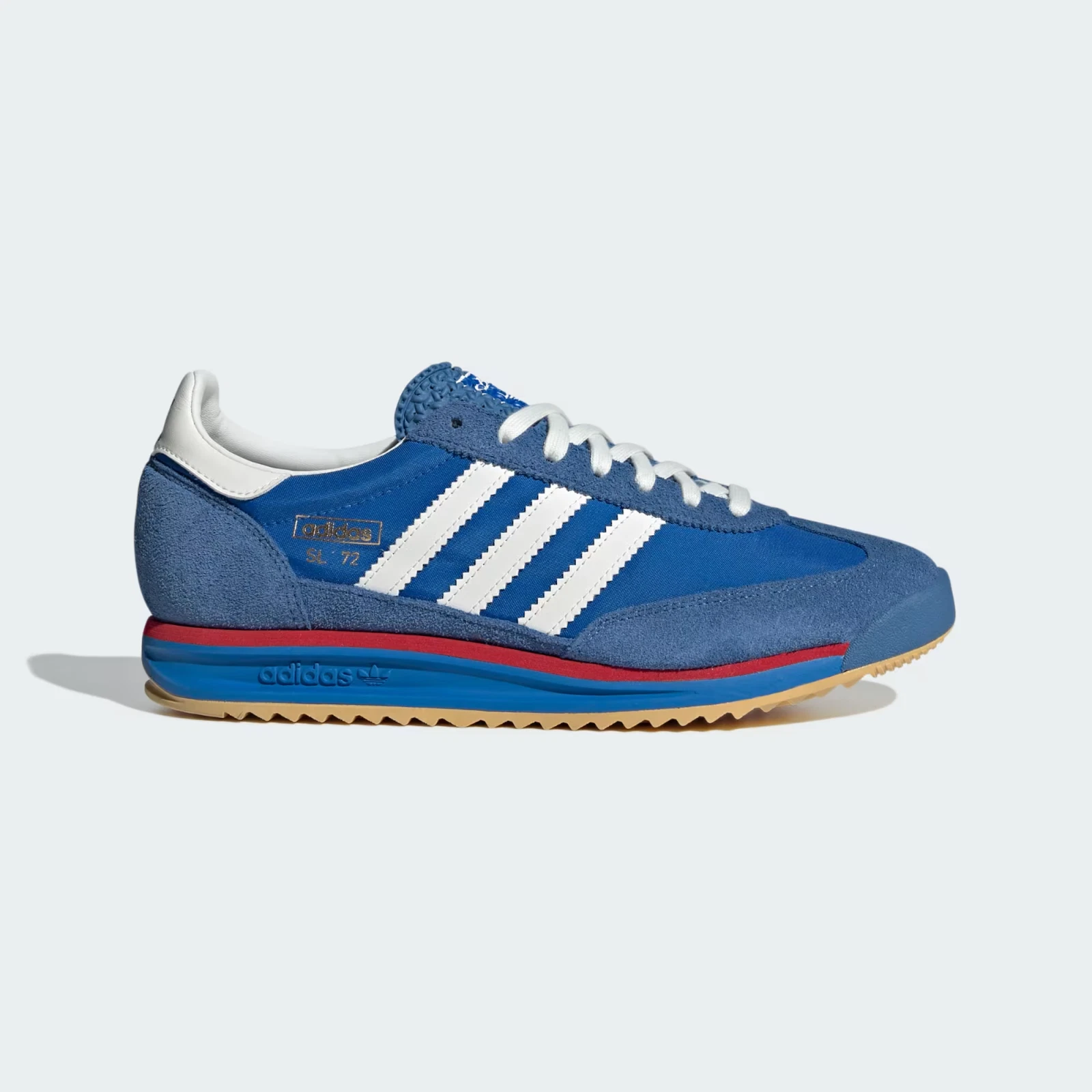 Adidas Originali Uomo SL 72 RS Scarpe IN Blu Core Bianco Better Scarlatto