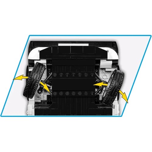 Cobi 24358 VW Golf GTI 1:12 Executive Edition 1976-1983 Klemmbaustein  Neu OVP - Bild 6 von 10