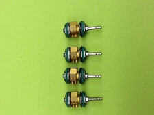 STAR DENTAL 430 TURBINE PUSH BUTTON CERAMIC LOT OF 4 "GOLD SERIES" LUBE FREE 