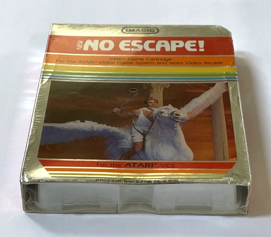 No Escape! Imagic Atari 2600 VCS 1983 New Sealed - Image 4 of 4
